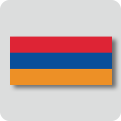 アルメニアの国旗（ノーマルバージョン）