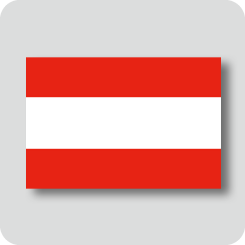オーストリアの国旗（ノーマルバージョン）