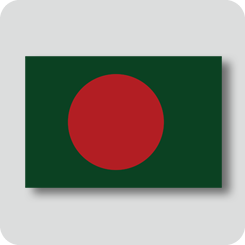 バングラデシュの国旗（ノーマルバージョン）