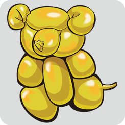 bear-balloon-yellow-there-is-an-outline