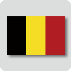 ベルギーの国旗（ノーマルバージョン）