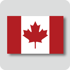 カナダの国旗（ノーマルバージョン）