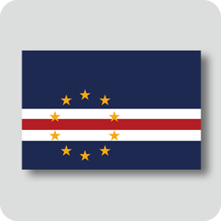 カーボベルデの国旗（ノーマルバージョン）