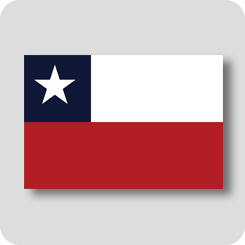 チリの国旗（ノーマルバージョン）