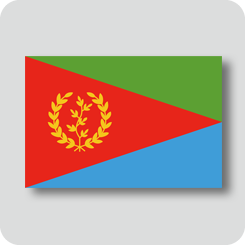 エリトリアの国旗（ノーマルバージョン）