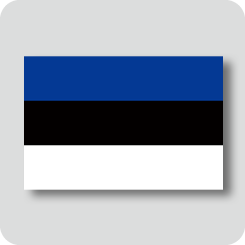 エストニアの国旗（ノーマルバージョン）