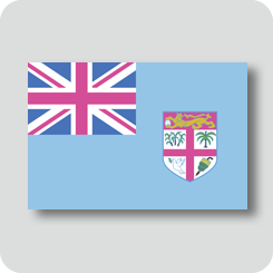 フィジーの国旗（カワイイバージョン）
