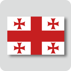 ジョージアの国旗（ノーマルバージョン）