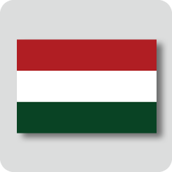 ハンガリーの国旗（ノーマルバージョン）