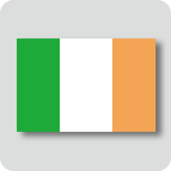 アイルランドの国旗（カワイイバージョン）
