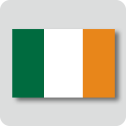 アイルランドの国旗（ノーマルバージョン）