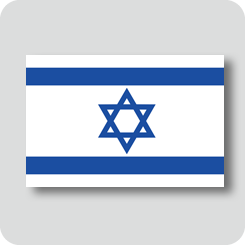 イスラエルの国旗（ノーマルバージョン）