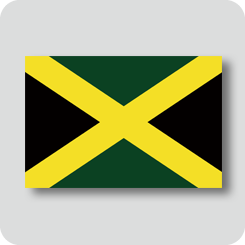 ジャマイカの国旗（ノーマルバージョン）