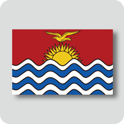 キリバスの国旗（ノーマルバージョン）