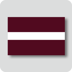 ラトビアの国旗（ノーマルバージョン）