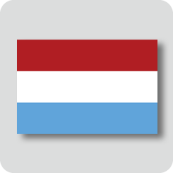ルクセンブルクの国旗（ノーマルバージョン）