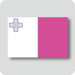 マルタの国旗（カワイイバージョン）