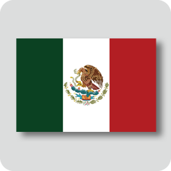 メキシコの国旗（ノーマルバージョン）