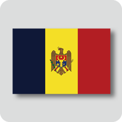 モルドバの国旗（ノーマルバージョン）
