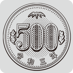 new-500-yen-coin-front-side-line-only