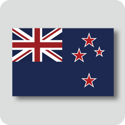 ニュージーランドの国旗（ノーマルバージョン）