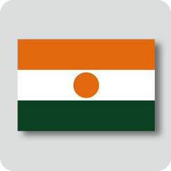 ニジェールの国旗（ノーマルバージョン）