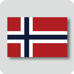 ノルウェーの国旗（ノーマルバージョン）