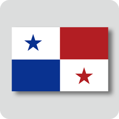 パナマの国旗（ノーマルバージョン）
