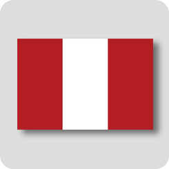 ペルーの国旗（ノーマルバージョン）