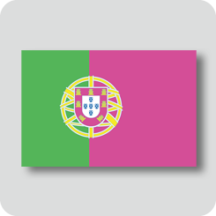 ポルトガルの国旗（カワイイバージョン）