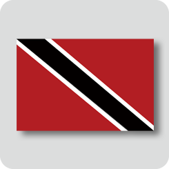 トリニダード・トバゴの国旗（ノーマルバージョン）