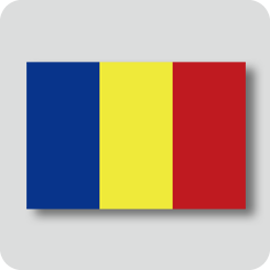ルーマニアの国旗（ノーマルバージョン）