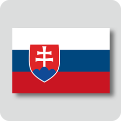 スロバキアの国旗（ノーマルバージョン）