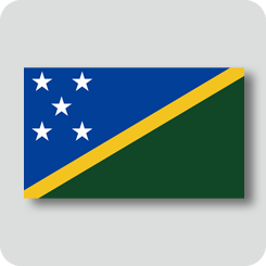 ソロモン諸島の国旗（ノーマルバージョン）