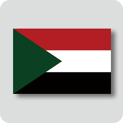 スーダンの国旗（ノーマルバージョン）