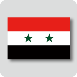シリアの国旗（ノーマルバージョン）