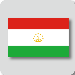 タジキスタンの国旗（ノーマルバージョン）