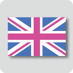 イギリスの国旗（カワイイバージョン）