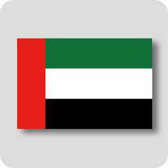 アラブ首長国連邦の国旗（ノーマルバージョン）