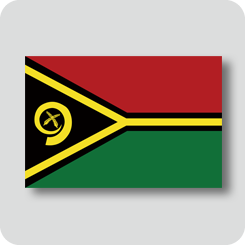 バヌアツの国旗（ノーマルバージョン）