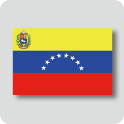 ベネズエラの国旗（ノーマルバージョン）