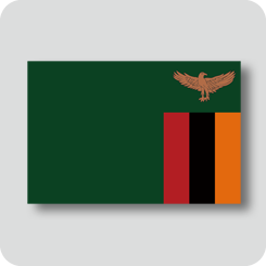 ザンビアの国旗（ノーマルバージョン）